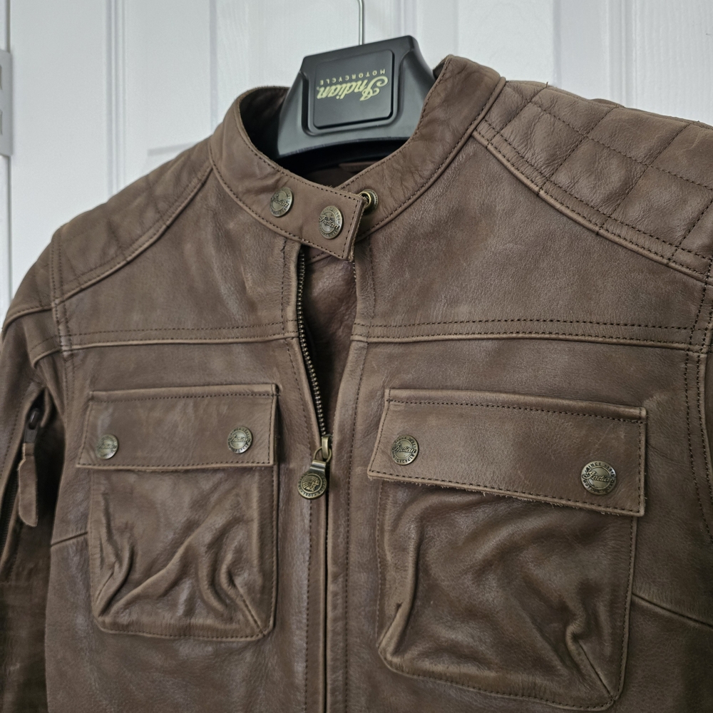 Women's Indian Motorcycle Riding Jacket - Picture 2 of 5